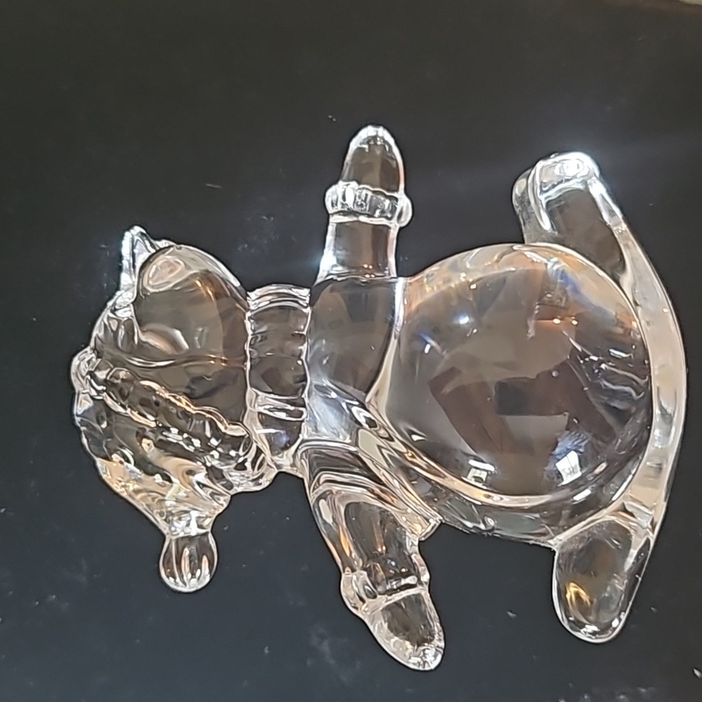 Princess House Crystal Treasures penguin, 24% Lead Crystal